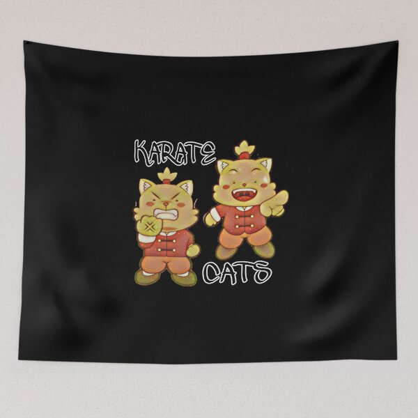 Item preview, Cute Karate cats  designed and sold by Drawartista.