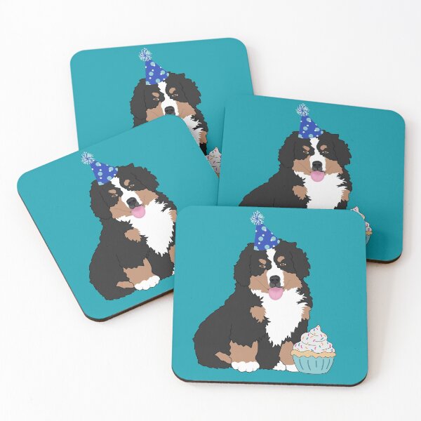 Item preview, Bernese Mountain Dog Puppy Birthday  designed and sold by KantstandyaC.