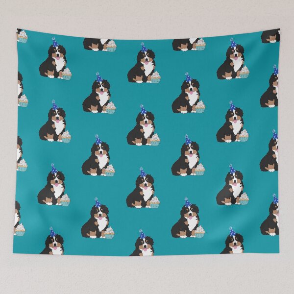 Item preview, Bernese Mountain Dog Puppy Birthday  designed and sold by KantstandyaC.