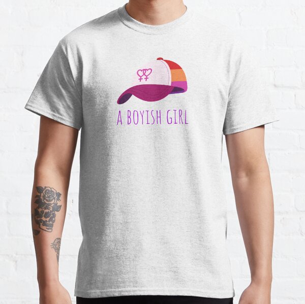 Lesbian LGBTQ Hat Classic T-Shirt