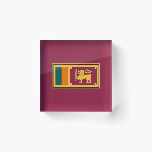 Item preview, Sri Lanka Flag Gifts, Masks, Stickers & Products (GF) designed and sold by mpodger.