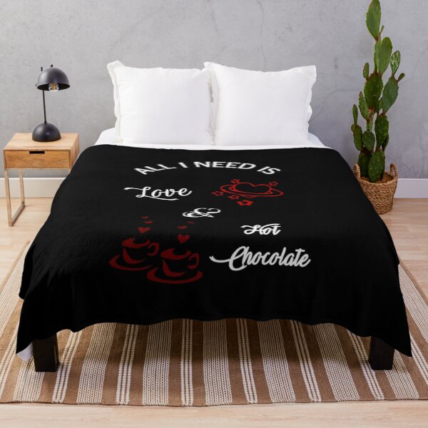 Item preview, All I need is Love and Hot Chocolate - BG designed and sold by ActRightToday.