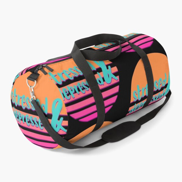 Item preview, Stressed and depressed - outrun style designed and sold by BRU Design.