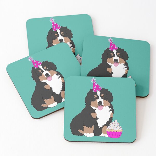 Item preview, Bernese Mountain Dog Puppy Birthday designed and sold by KantstandyaC.