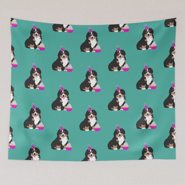 Item preview, Bernese Mountain Dog Puppy Birthday designed and sold by KantstandyaC.