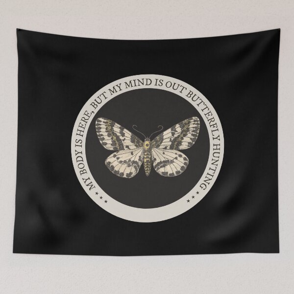 Item preview, My Mind Is Out Butterfly Hunting Entomology, Entomologist Gift designed and sold by OldCamp.