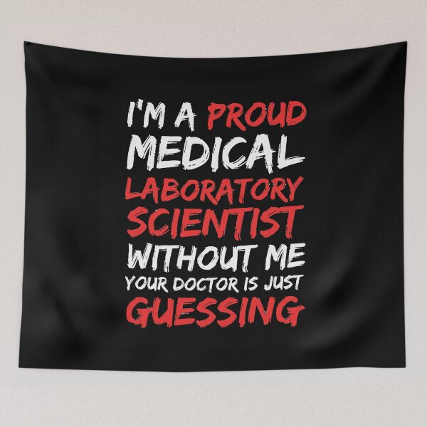 Item preview, Medical Laboratory Scientist | Doctor is Just Guessing | funny week lab 2021 designed and sold by NewDayDesigns.