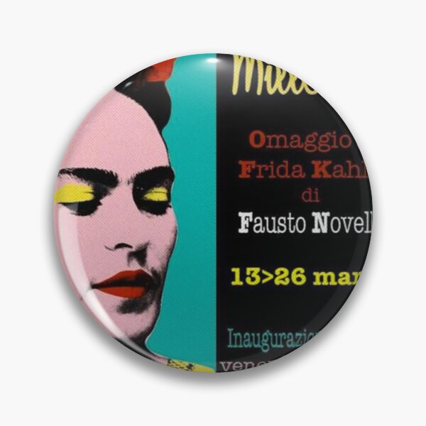 Item preview, Poster of the exhibition dedicated to the Mexican artist Frida Kahlo by Fausto Novelli F&N designed and sold by GudNius.