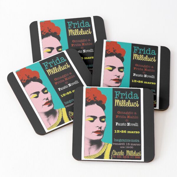 Item preview, Poster of the exhibition dedicated to the Mexican artist Frida Kahlo by Fausto Novelli F&N designed and sold by GudNius.