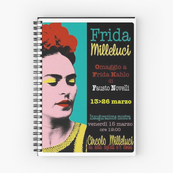 Item preview, Poster of the exhibition dedicated to the Mexican artist Frida Kahlo by Fausto Novelli F&N designed and sold by GudNius.