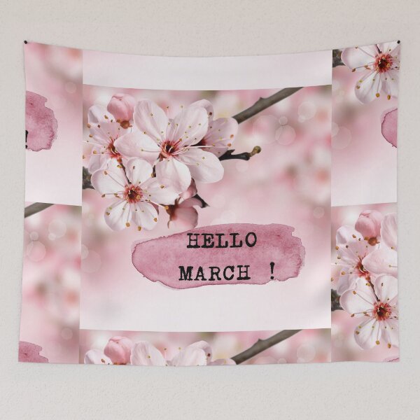 Item preview, Hello March designed and sold by Doucheka.