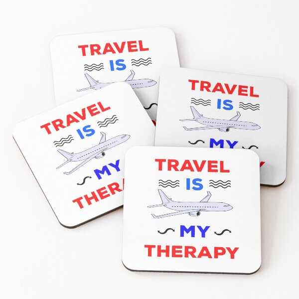 Item preview, Travel Is My Therapy designed and sold by jamal-alkhalf.