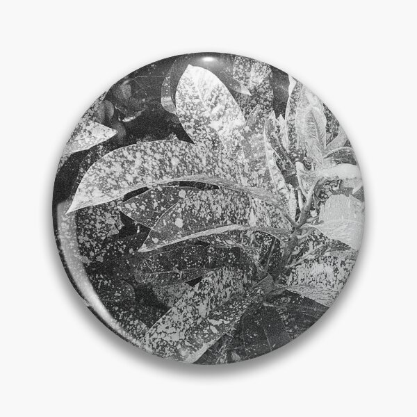 Item preview, Black and white picture of tropical summer leaves  designed and sold by Manoroma.