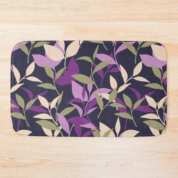 Item preview, Purple Botanical Foliage Plant Garden designed and sold by FlinArt.