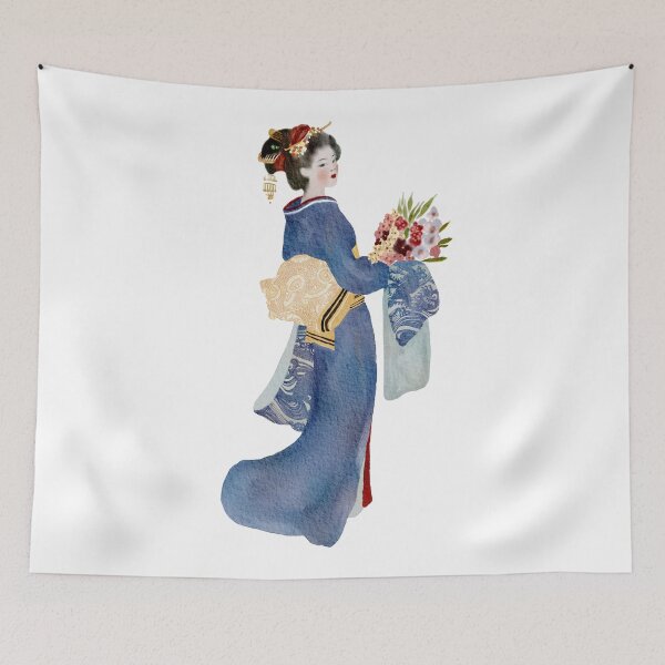 Item preview, Traditional Geisha Watercolor - Hanako designed and sold by randomorder.
