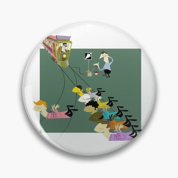 Item preview, The Trolley Problem designed and sold by jholbo.