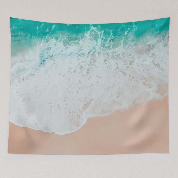 Item preview, Crashing waves on the beach | Beach Photography | Tropical Beach Fine Art Print designed and sold by Melissa Peltenburg.