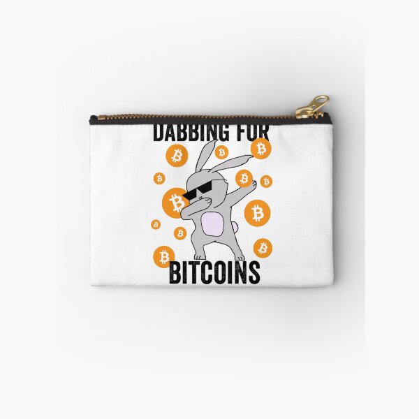 Item preview, Dabbing Bad Bunny with Glasses for Bitcoins Gift for crypto investrors designed and sold by hyggekrog.