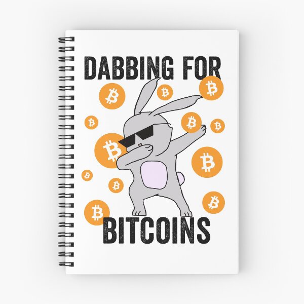 Item preview, Dabbing Bad Bunny with Glasses for Bitcoins Gift for crypto investrors designed and sold by hyggekrog.