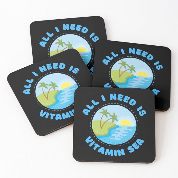 Item preview, All I Need Is Vitamin Sea designed and sold by SimpleUniverse.