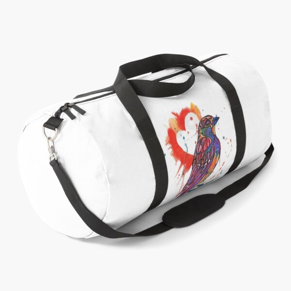 Item preview, Colour-Pop Sparrow Bright Bird Print designed and sold by TartanSparrow.