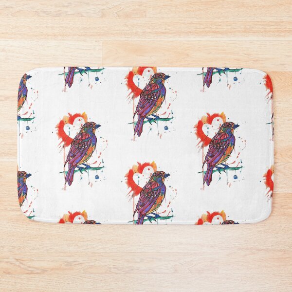 Item preview, Colour-Pop Sparrow Bright Bird Print designed and sold by TartanSparrow.