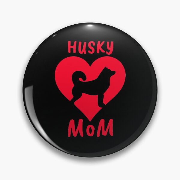 Item preview, Husky Mom Cute Dog Lover Heart designed and sold by sillyquestions.