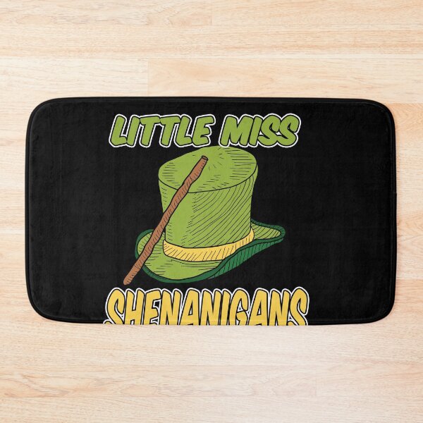 Item preview, Little Miss Shenanigans - Funny St. Patrick's Day Fitted T-Shirt designed and sold by Graphics Adora.