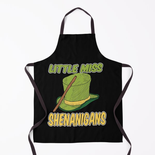 Item preview, Little Miss Shenanigans - Funny St. Patrick's Day Fitted T-Shirt designed and sold by Graphics Adora.