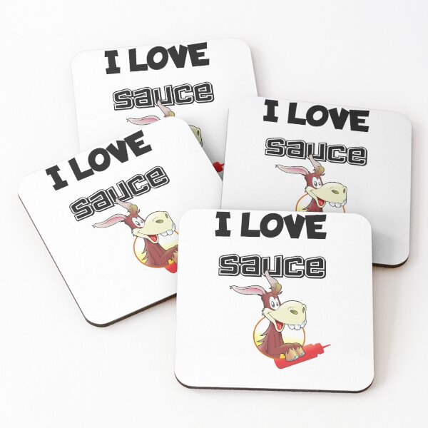 Item preview, I love Sauce - Donkey designed and sold by ActRightToday.