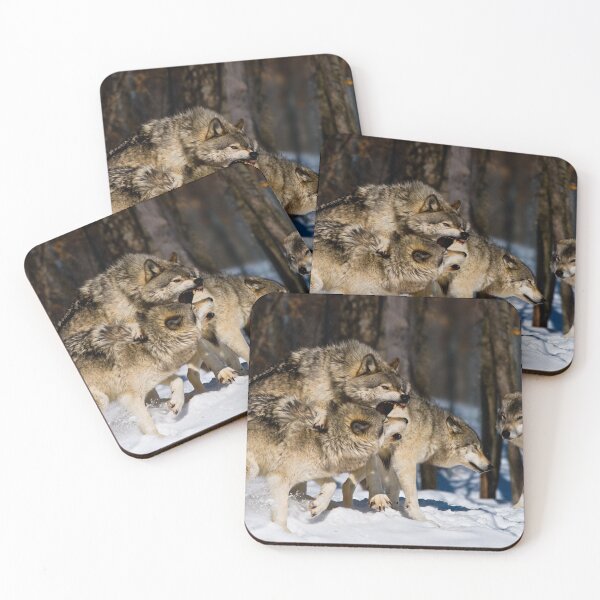 Item preview, Gray Wolves designed and sold by Michael Cummings.