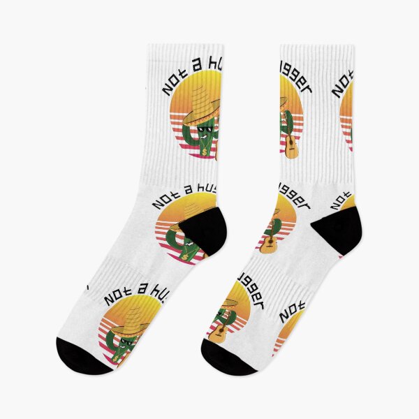 Item preview, Not a hugger funny vintage cactus sarcastic retro saguaro cactus sunset designed and sold by NikitaAg.