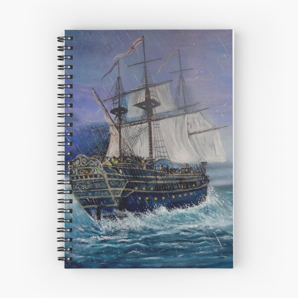 Item preview, galeon in storm "The Pirate Bay" designed and sold by iconic-arts.