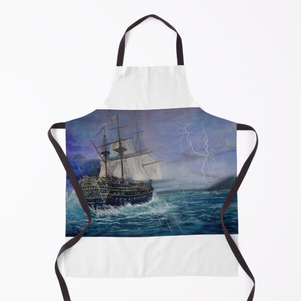 Item preview, galeon in storm "The Pirate Bay" designed and sold by iconic-arts.