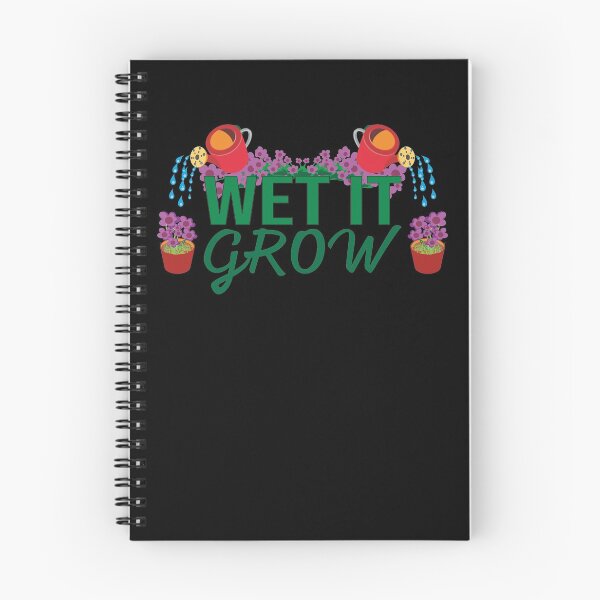 Item preview, Wet It Grow Garden Gardening Potted Flower Watering Can  designed and sold by RJ-Art.