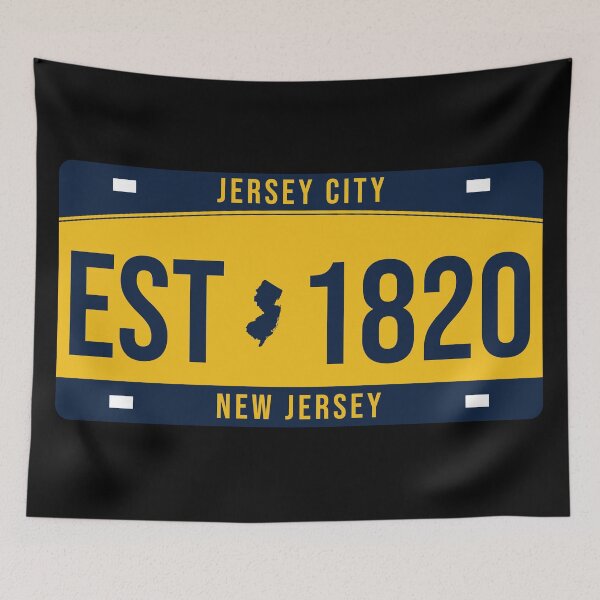 Item preview, Retro New Jersey State License Plate Souvenir  designed and sold by merchzy.