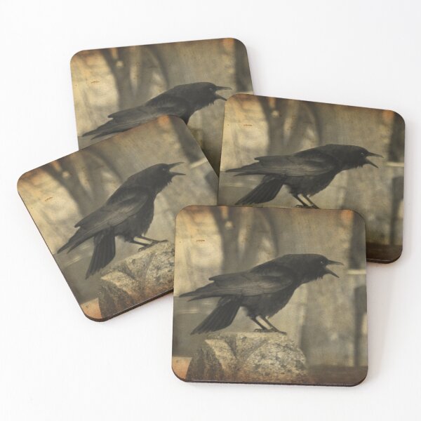 Item preview, Cawing Crow designed and sold by gothicrow.