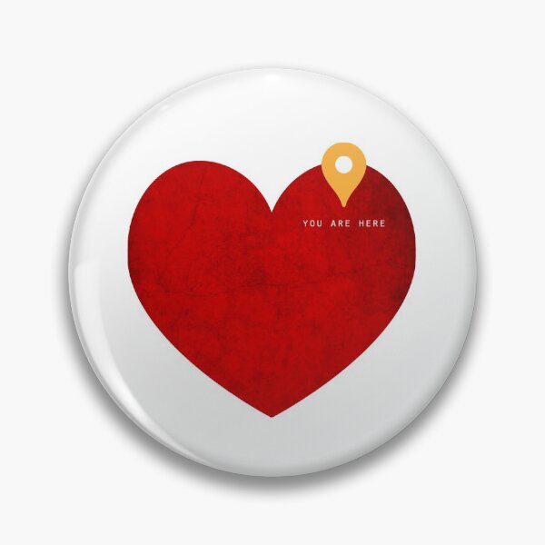 Item preview, YOU ARE HERE (inside my heart) designed and sold by about:blank Shop.