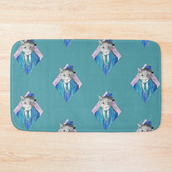 Item preview, Animals in Suits Cat in a Hat designed and sold by TartanSparrow.