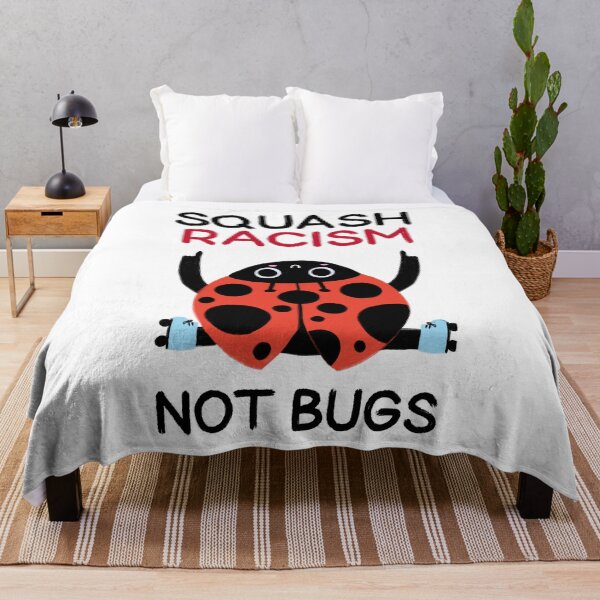 Item preview, Squash Racism Not Bugs Entomology, Entomologist Gift designed and sold by OldCamp.
