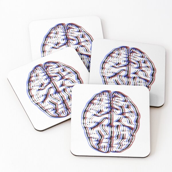 Item preview, Brain 3D graphic design- Psychology Design designed and sold by Psychologist's Inventory.