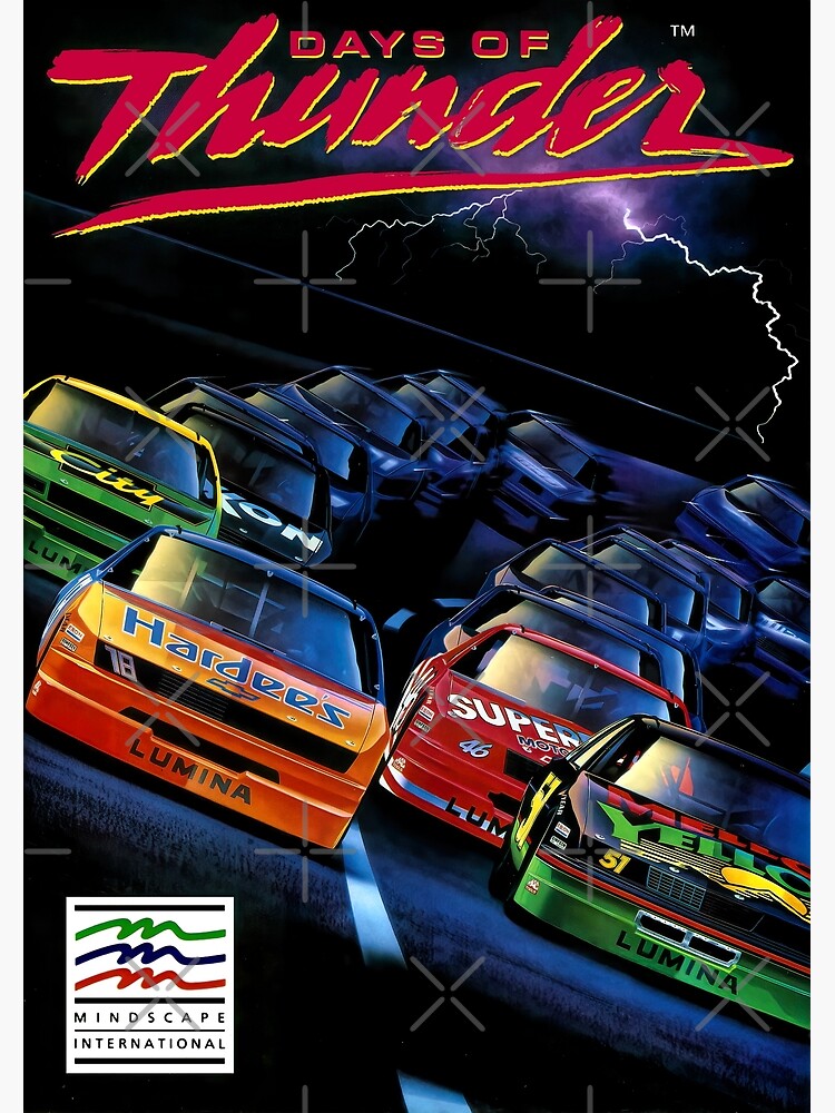 Discover Days of Thunder Premium Matte Vertical Poster