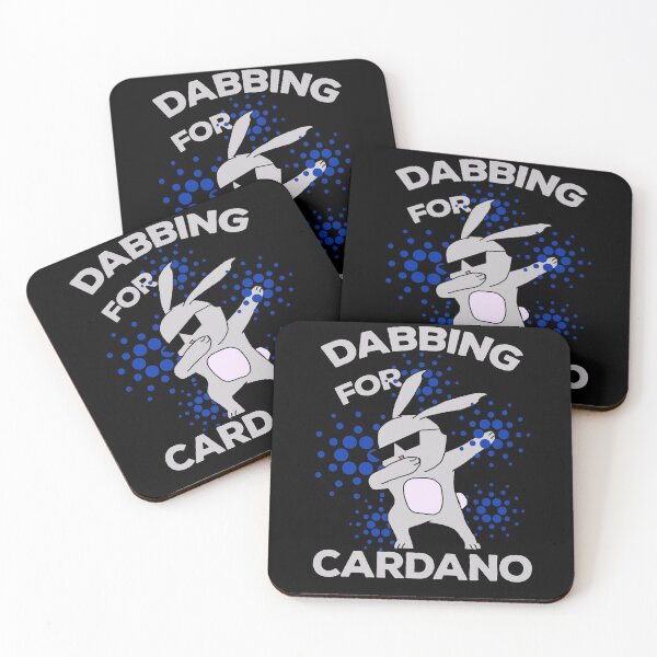 Item preview, Dabbing Bad Bunny with Glasses for Cardano Gift for crypto investrors designed and sold by hyggekrog.