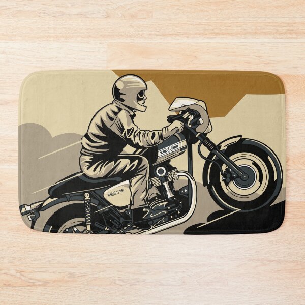 Item preview, W800 Cafe "Vintage" artwork 2 designed and sold by Saddle Bums.