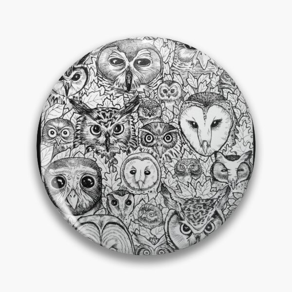 Item preview, Owl Parliament designed and sold by hnewmanart.
