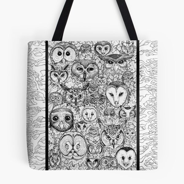 Item preview, Owl Parliament designed and sold by hnewmanart.