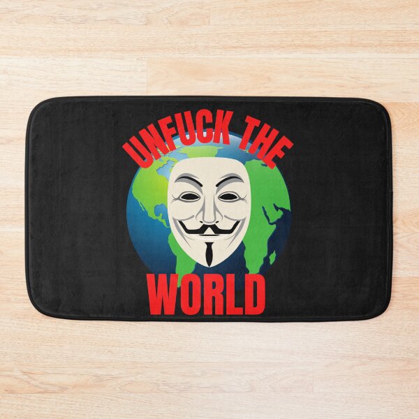 Item preview, UNFUCK THE WORLD, SAVE THE PLANET, GO GREEN,  designed and sold by R B Chrystal.