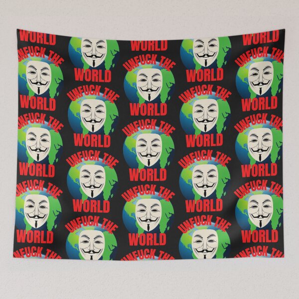 Item preview, UNFUCK THE WORLD, SAVE THE PLANET, GO GREEN,  designed and sold by R B Chrystal.
