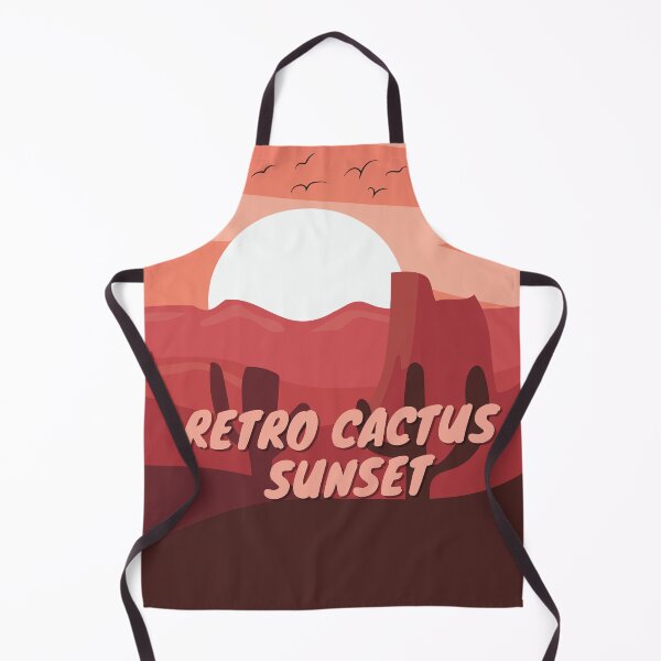Item preview, Retro Cactus Sunset designed and sold by Doucheka.