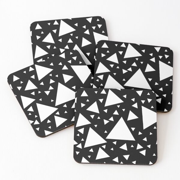 Item preview, triangle pattern White&black  designed and sold by newwind87.
